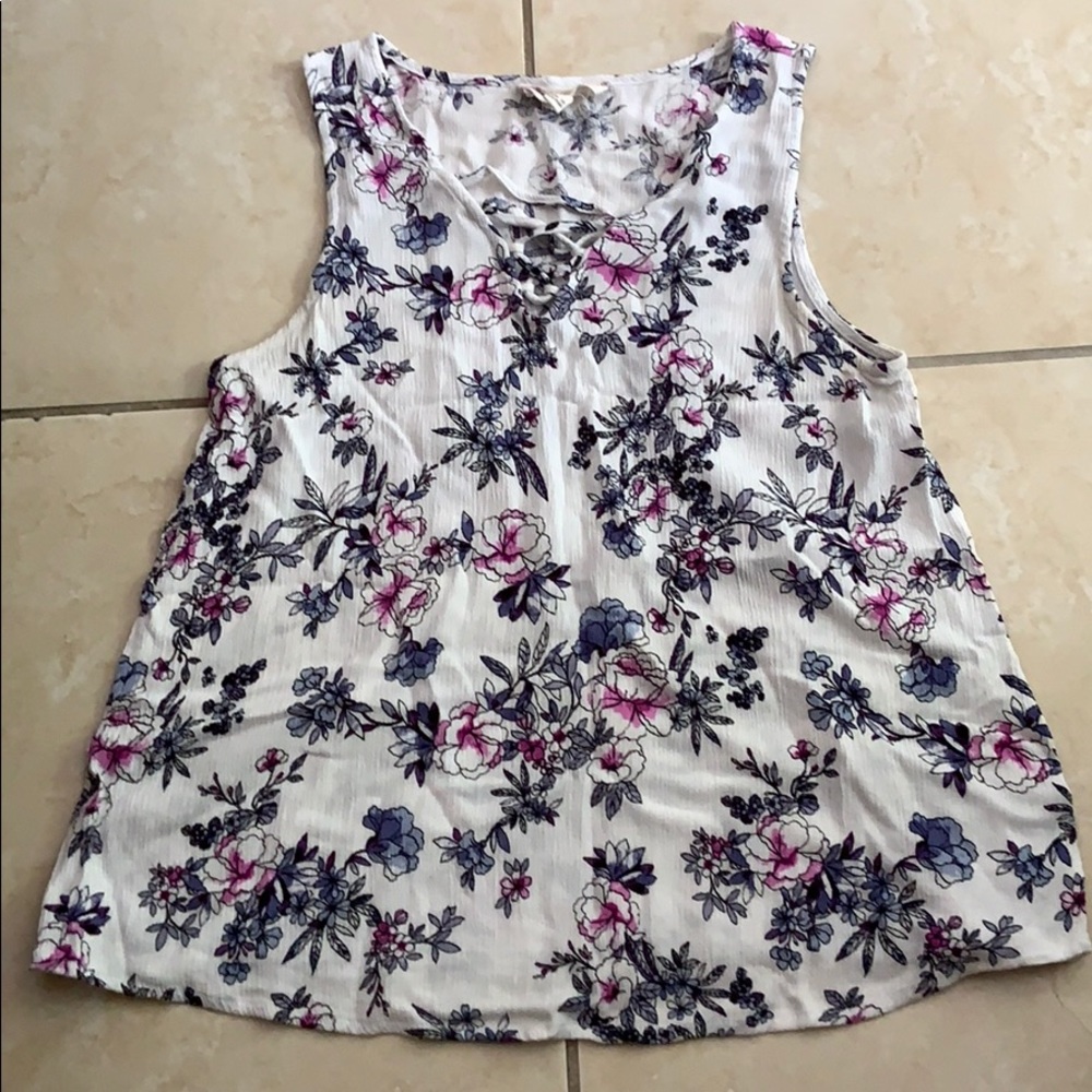 Hippie Rose floral blouse size small